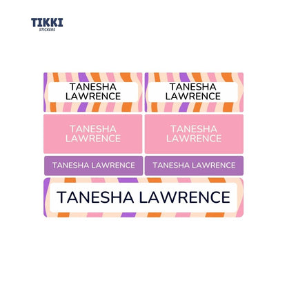 Making Waves Waterproof Custom Name Labels