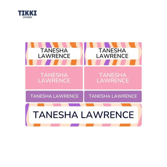 Making Waves Waterproof Custom Name Labels