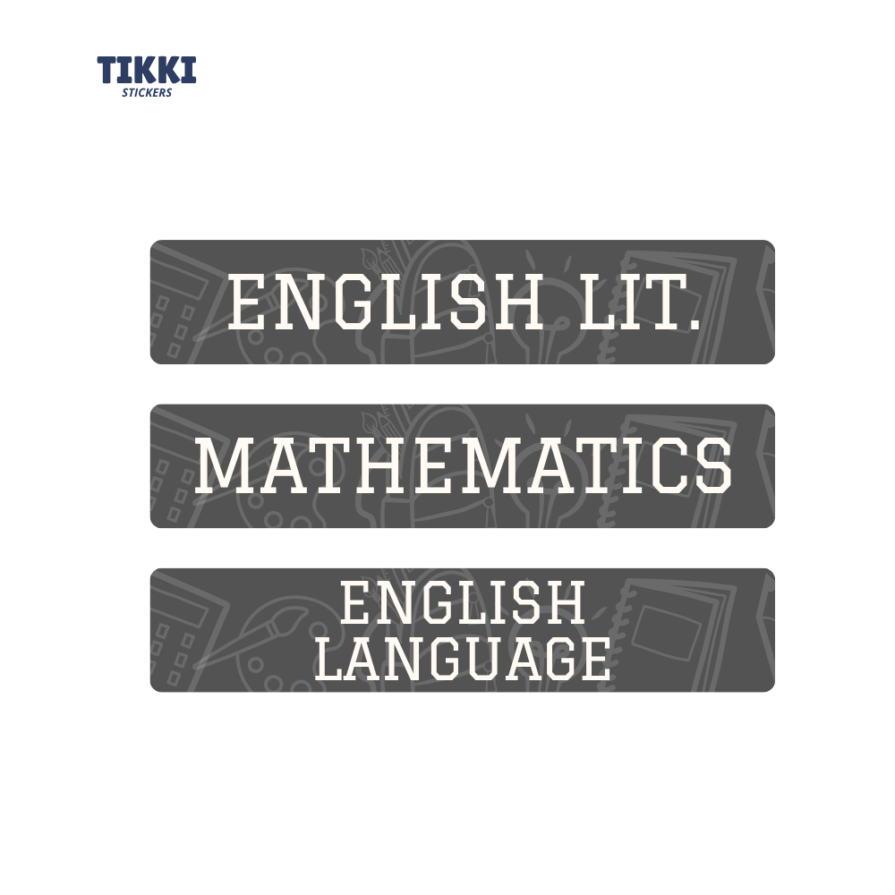 Blackboard Custom Subject Labels